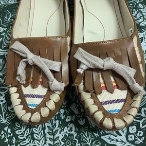 Anthropologie Annabel Moccasins